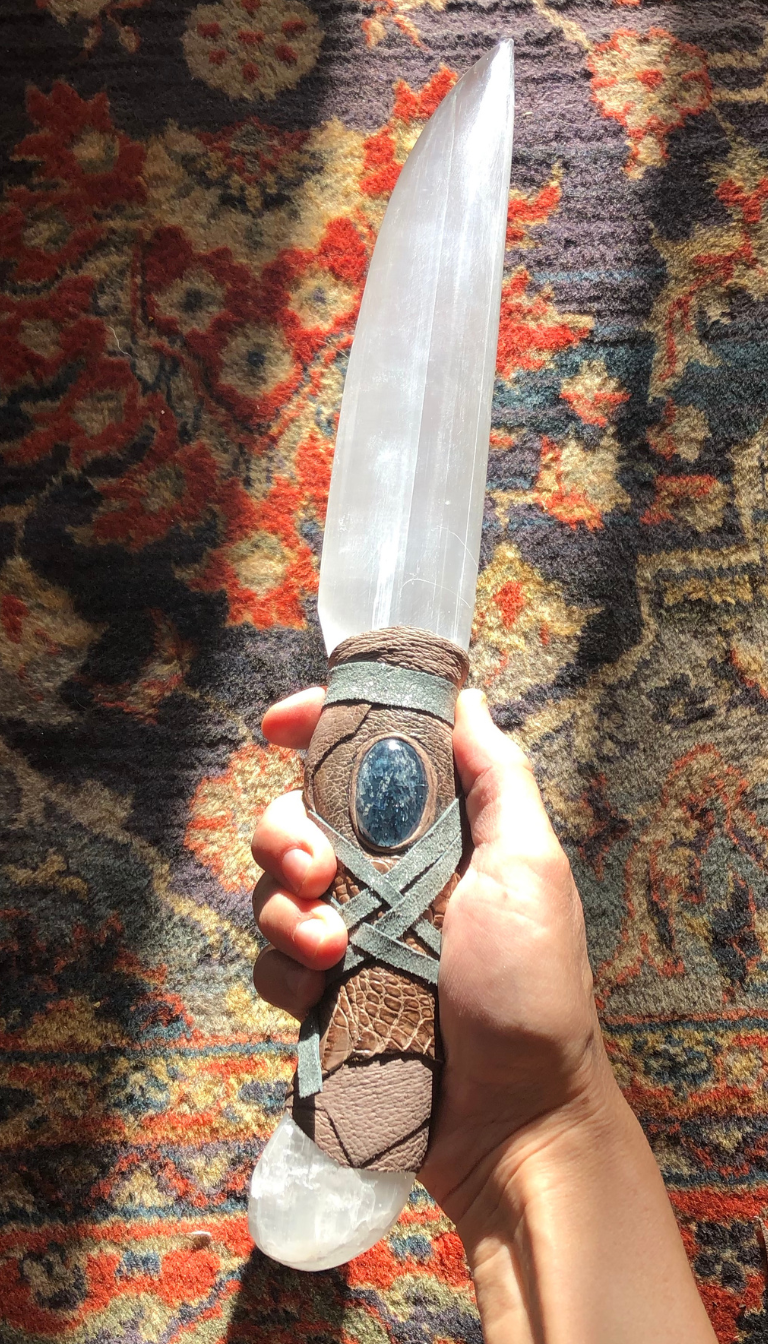 Selenite Knives