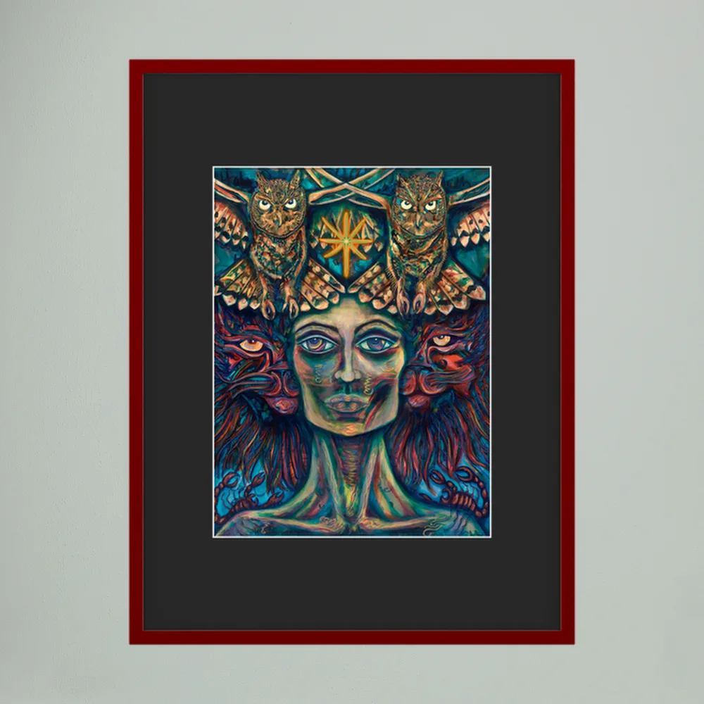 INANNA - Paper Print - With or Without Frame