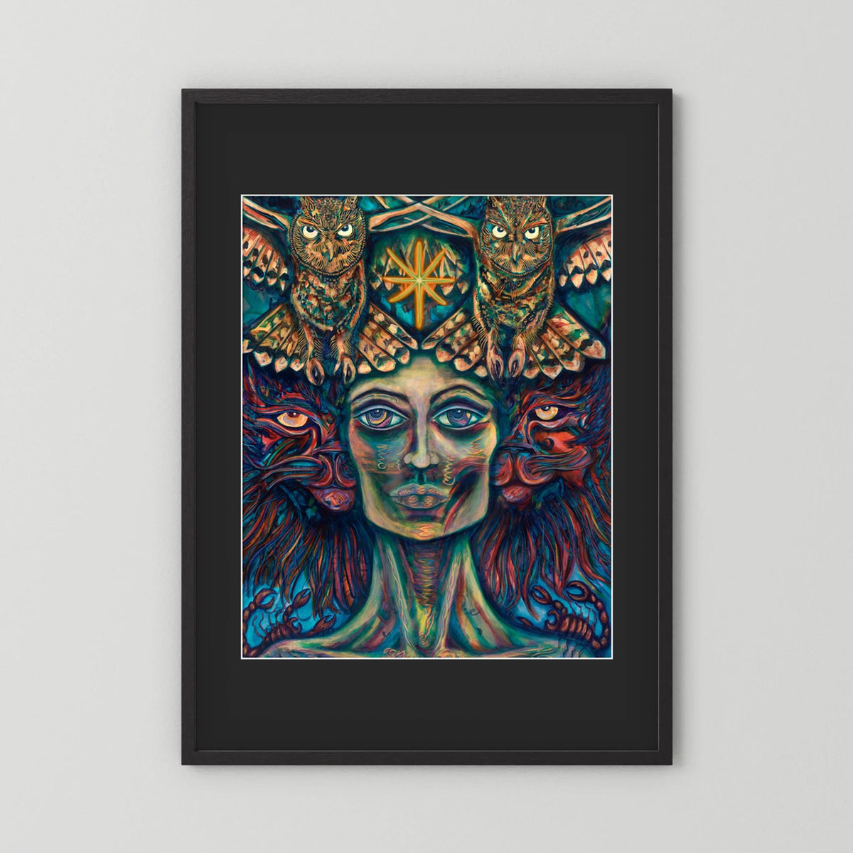 INANNA - Paper Print - With or Without Frame