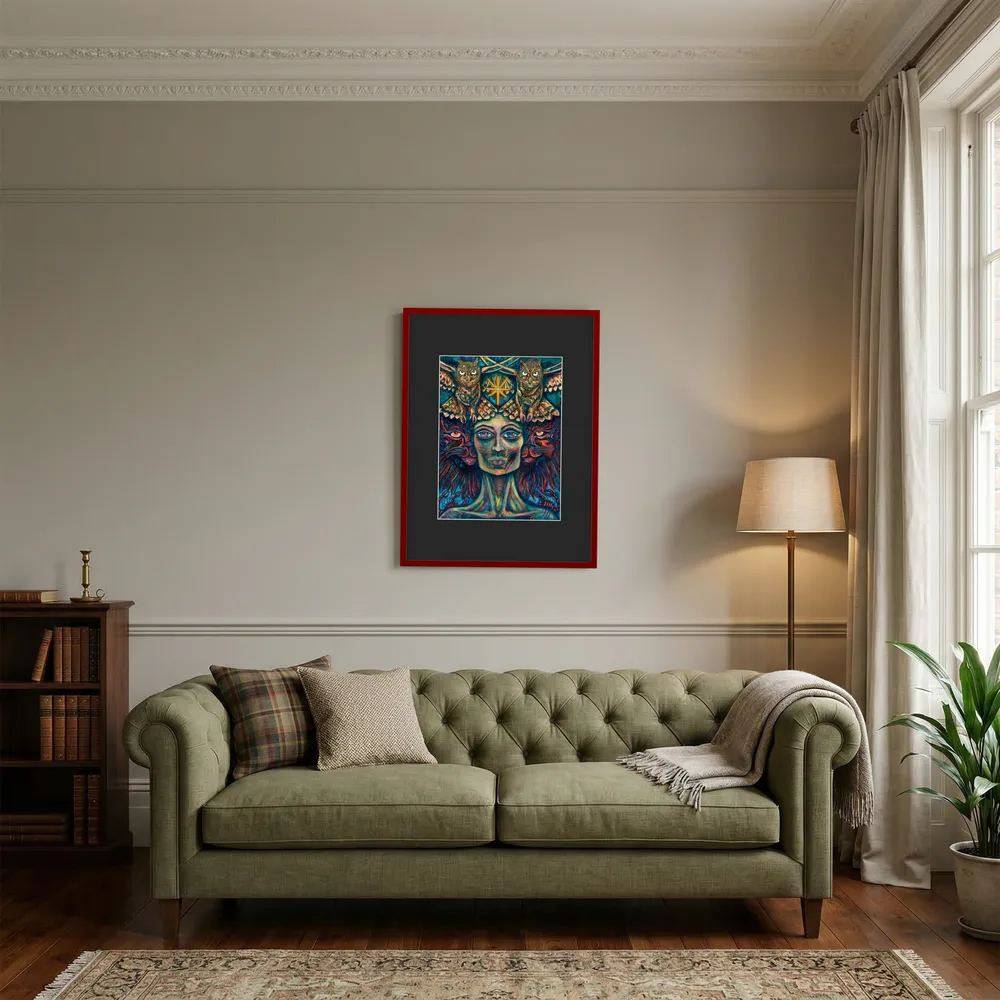 INANNA - Paper Print - With or Without Frame